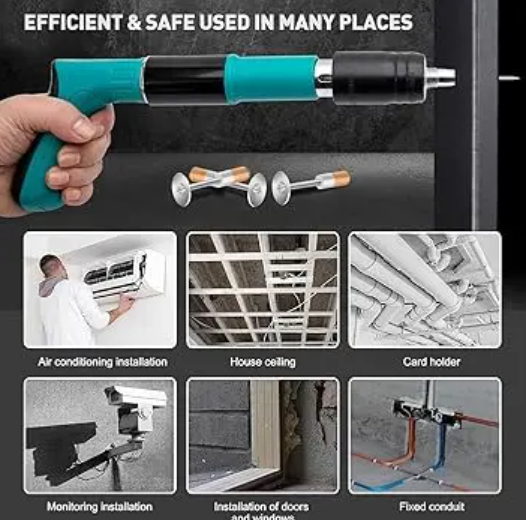 প্যারেক মারার ড্রিল মেশিন-Nail Gun Original With Carrier